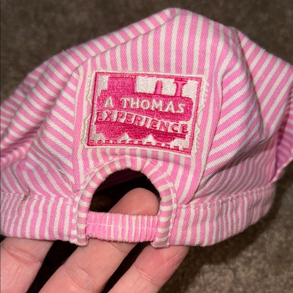 Pink Striped Thomas the Tank Engine Cap. K - Picture 3 of 5